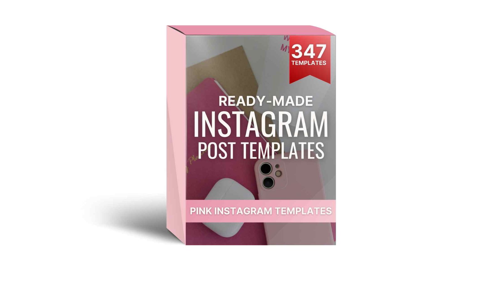 pink instagram post templates