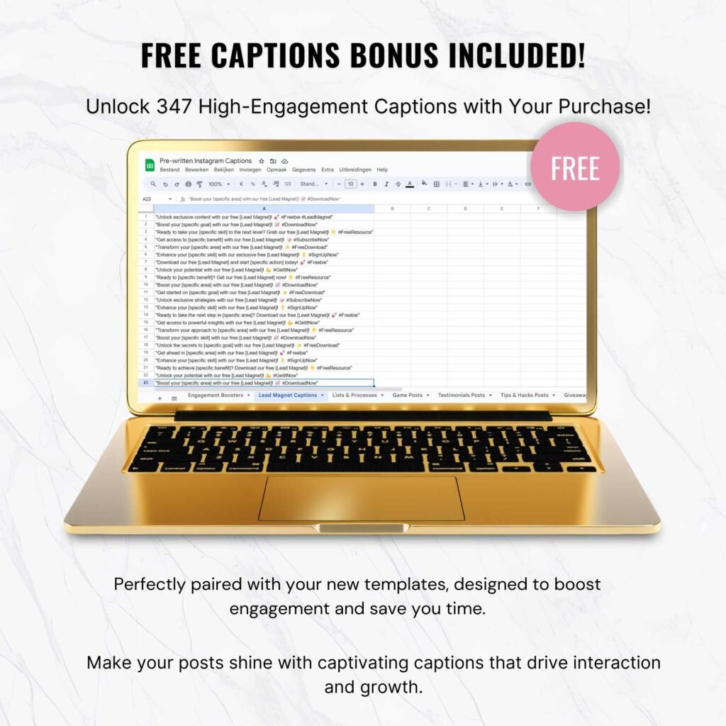 free instagram captions guide